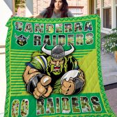 NRL Canberra Raiders Quilt Blanket V3