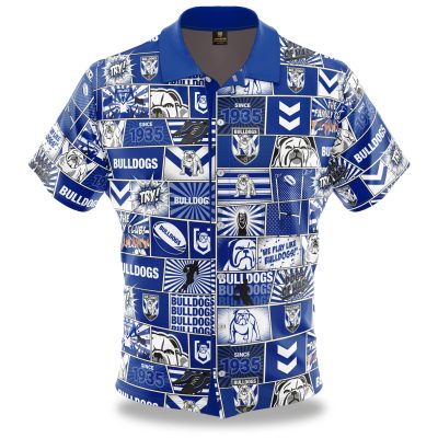 NRL Canterbury-Bankstown Bulldogs Fanatic Hawaiian Shirt