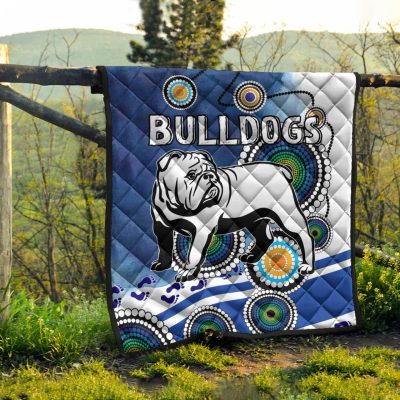 NRL Canterbury-Bankstown Bulldogs Indigenous Quilt Blanket
