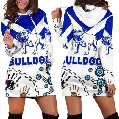 NRL Canterbury-Bankstown Bulldogs Indigenous Women Hoodie Dress