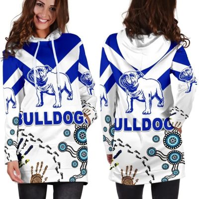 NRL Canterbury-Bankstown Bulldogs Indigenous Women Hoodie Dress