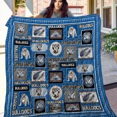 NRL Canterbury-Bankstown Bulldogs Quilt Blanket V2