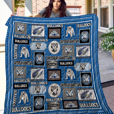 NRL Canterbury-Bankstown Bulldogs Quilt Blanket V2