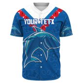 Nrl Cronulla Sutherland Sharks Anzac Custom Text Baseball Jersey 0342.jpeg - demo10