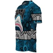 Nrl Cronulla Sutherland Sharks Aboriginal Tattoo Custom Name Number Baseball Jersey 0317.jpeg - demo10