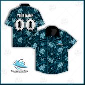 Nrl Cronulla Sutherland Sharks Custom Name Number Tribal Hawaiian Shirt 0816.jpg - demo10