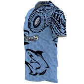 Nrl Cronulla Sutherland Sharks Polynesian Tattoo Style Baseball Jersey 0332.jpeg - demo10