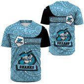 Nrl Cronulla Sutherland Sharks Simple Indigenous Baseball Jersey 0254.jpeg - demo10