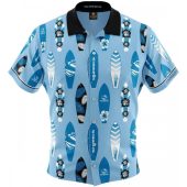 NRL Cronulla-Sutherland Sharks Surfboard Hawaiian Shirt