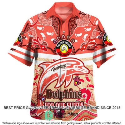 NRL Dolphins NAIDOC Week 2023 Hawaiian Shirt