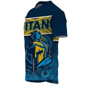 Nrl Gold Coast Titans Aboriginal Tattoo Custom Name Number Baseball Jersey 1214.jpeg - demo10