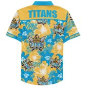 Nrl Gold Coast Titans Floral Custom Text Hawaiian Shirt 3232.jpg - demo10