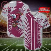 NRL Manly Warringah Sea Eagles Custom Name Number Baseball Jersey
