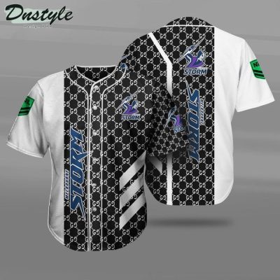 NRL Melbourne Storm GC Style Baseball Jersey