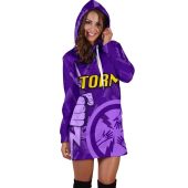 Nrl Melbourne Storm Indigenous Purple Women Hoodie Dress 3.jpg - demo10