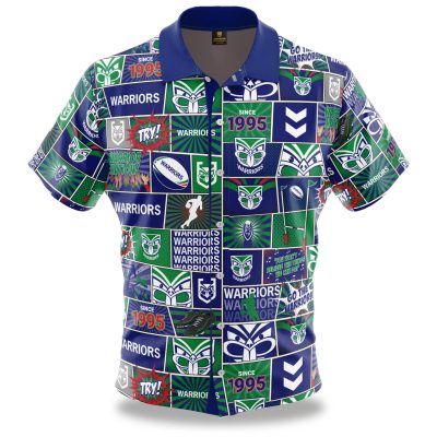 NRL New Zealand Warriors Fanatic Hawaiian Shirt