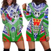 NRL New Zealand Warriors NAIDOC Sporty Style Women Hoodie Dress