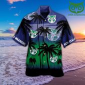 NRL New Zealand Warriors Palm Trees Hawaiian Shirt V11