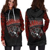 NRL New Zealand Warriors Red Style Women Hoodie Dress