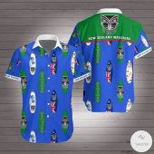 NRL New Zealand Warriors Surfboard Hawaiian Shirt