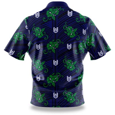 NRL New Zealand Warriors Tribal Hawaiian Shirt
