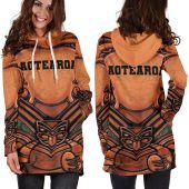 NRL New Zealand Warriors Whakairo Women Hoodie Dress