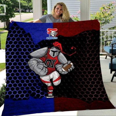 NRL Newcastle Knights Quilt Blanket V2