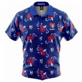 NRL Newcastle Knights Tribal Hawaiian Shirt
