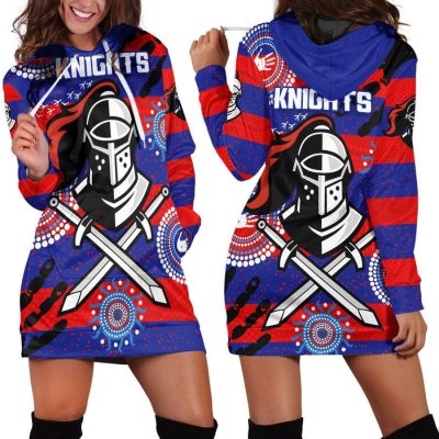 NRL Newcastle Knights Victory Women Hoodie Dress
