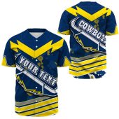 Nrl North Queensland Cowboys Custom Text Camo Style Baseball Jersey 0840.jpeg - demo10