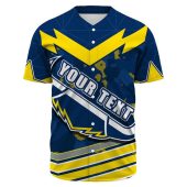 Nrl North Queensland Cowboys Custom Text Camo Style Baseball Jersey 0844.jpeg - demo10