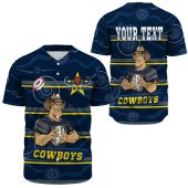 Nrl North Queensland Cowboys Custom Text Navy Indigenous Baseball Jersey 0800.jpg - demo10