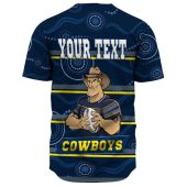 Nrl North Queensland Cowboys Custom Text Navy Indigenous Baseball Jersey 0806.jpeg - demo10