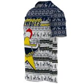 Nrl North Queensland Cowboys Custom Text Number Christmas Baseball Jersey 0741.jpeg - demo10