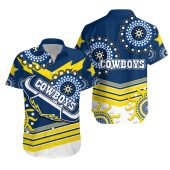 NRL North Queensland Cowboys Indigenous Hawaiian Shirt
