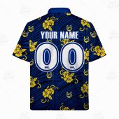 Nrl Parramatta Eels Custom Name Number Tribal Hawaiian Shirt 5922.jpg - demo10