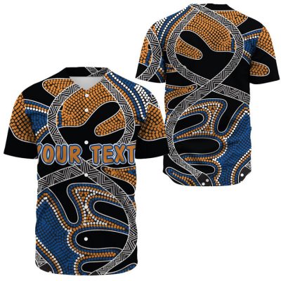 NRL Parramatta Eels Custom Text Indigenous Special Style Baseball Jersey