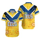 NRL Parramatta Eels Ethnic Style Hawaiian Shirt