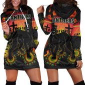 NRL Penrith Panthers ANZAC Day Women Hoodie Dress