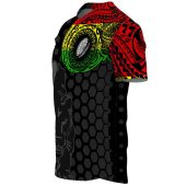 Nrl Penrith Panthers Custom Text Polynesian Tattoo Style Baseball Jersey 1949.jpeg - demo10