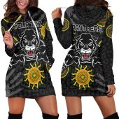 NRL Penrith Panthers Custom Text Victory Women Hoodie Dress