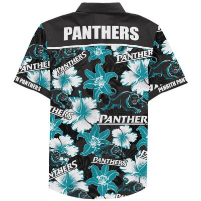NRL Penrith Panthers Floral Hawaiian Shirt V2