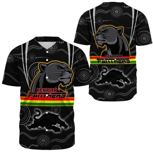 NRL Penrith Panthers Head Baseball Jersey