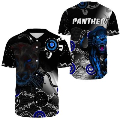 NRL Penrith Panthers Indigenous Unique Baseball Jersey