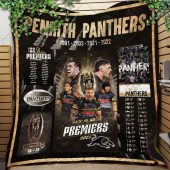 Nrl Penrith Panthers Premiers 2022 2023 Back To Back Quilt Blanket 1445.jpg - demo10