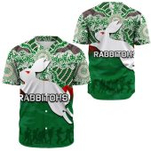 Nrl South Sydney Rabbitohs Anzac Day Green Baseball Jersey 5152.jpeg - demo10
