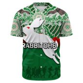 Nrl South Sydney Rabbitohs Anzac Day Green Baseball Jersey 5157.jpeg - demo10