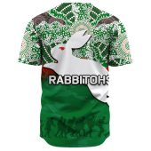 Nrl South Sydney Rabbitohs Anzac Day Green Baseball Jersey 5158.jpeg - demo10