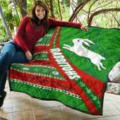 Nrl South Sydney Rabbitohs Aboriginal Victorian Vibes Quilt Blanket 3946.jpg - demo10