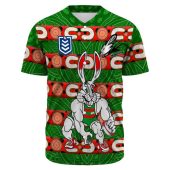 Nrl South Sydney Rabbitohs Comic Style Baseball Jersey 5112.jpeg - demo10